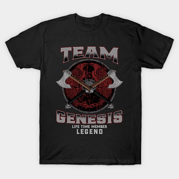 Genesis - Life Time Member Legend T-Shirt by Stacy Peters Art